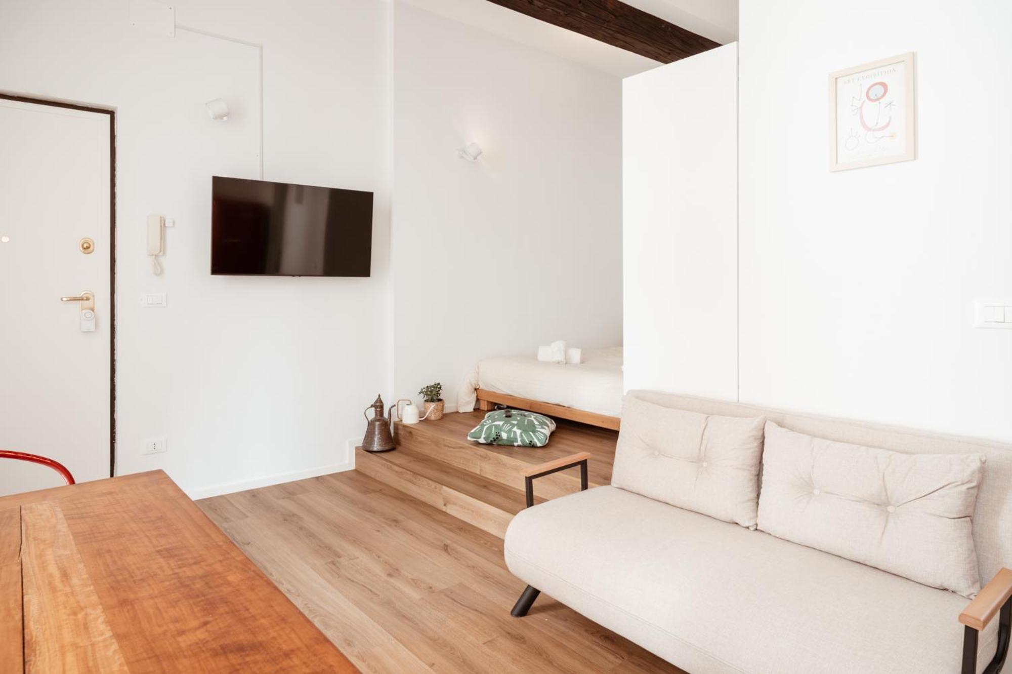 Mercanti Modern Flat - Balcony - Torino Centro 外观 照片