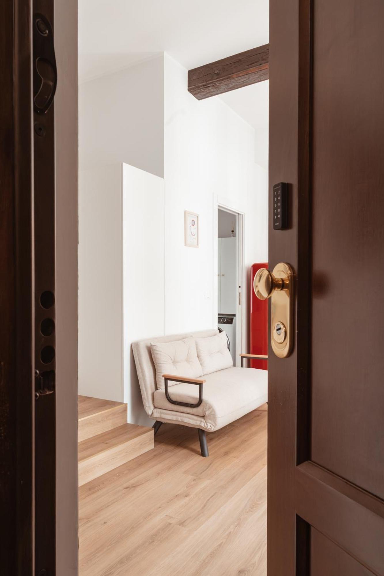 Mercanti Modern Flat - Balcony - Torino Centro 外观 照片
